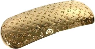Louis Vuitton Pre-owned Barrette - Dames - Vintage Accessoires - Geel - ONE Size - Vintage
