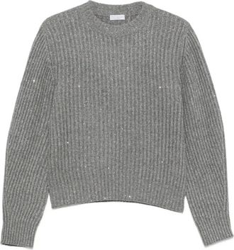 Brunello Cucinelli Donna, Maglie, Grigio, M, new