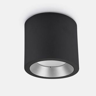 Netlighting Cosmos Outdoor LED Ceiling Light Black 12.6cm 1324lm IP65
