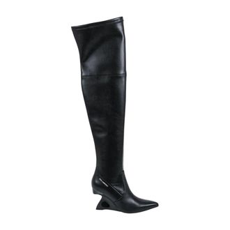 Karl Lagerfeld Stivali sopra il ginocchio Waverly - - Shoes - Donna - Nero - 38 EU