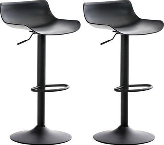 Clp Set di 2 sgabelli da bar Aveiro nero