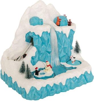 F&eacute;&eacute;ric Lights & Christmas Villaggio di orsi e pinguini illuminato 23 led musicali - Atmosphera cr&eacute;ateur dint&eacute;rieur