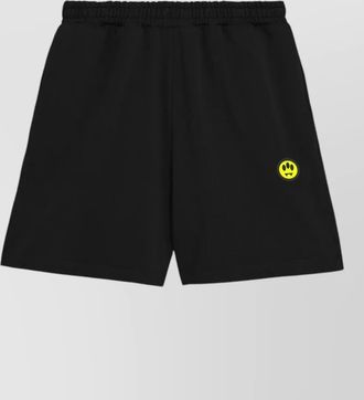 Barrow logo sweatshorts elastic waistband detail