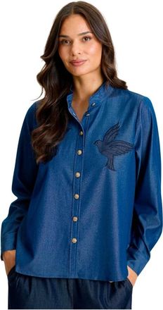 In Front Camicia - - Blouses & Shirts - Donna - Blu - S