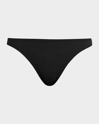 Eres Fripon Solid Low-Rise Hipster Bikini Bottoms