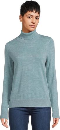 Pendleton Merino Turtleneck Womens Clothing Sea Blue : XXL (US 20-22), Wool