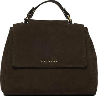 Orciani Tassen, Dames, Bruin, ONE Size, Leer, Sveva Nabucco Handtas