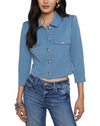 L'agence Lagence Kumi Cropped Fitted Jacket