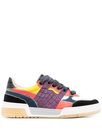 Hide&Jack Raby Graffiti sneakers - Zwart