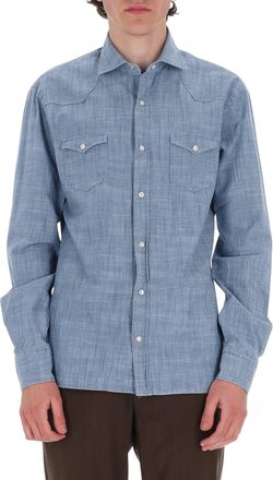 Barba Dandylife Texas Lightweight Denim Shirt