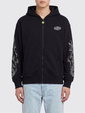 Barrow Felpa con cappuccio in cotone con logo Barrow