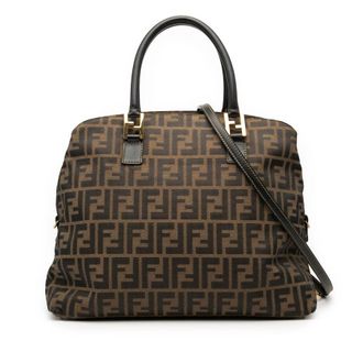 Fendi Pre-owned Fendi Zucca Canvas Satchel Ladies UDVENWSQDCXESKGO
