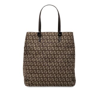 Fendi Pre-owned Fendi Zucchino Canvas Tote Ladies T14UL7ZQNLZU7QXX
