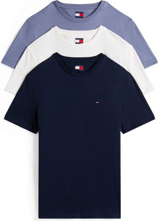 Tommy Jeans T-Shirt »TJM XSLIM 3 PACK TEE« Mit Rundhalsausschnitt