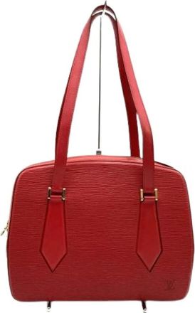 Louis Vuitton Pre-owned Handbags, female, Red, Size: ONE SIZE Pre-owned Vintage Handbag
