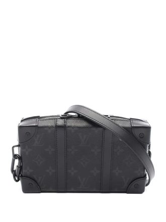 Louis Vuitton Eclipse shoulder bag - men - Leather/PVC - One Size - Black