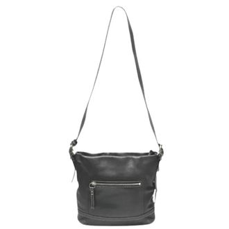 Coach Pre-owned Shoulder Bag - Dames - Vintage Schoudertas - Zwart - ONE Size - Leer - Vintage
