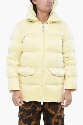 Woolrich Acid Wash Quilted Down Jacket size S