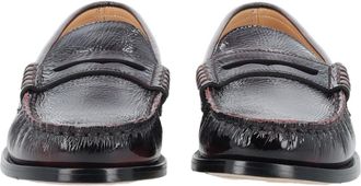 Premiata Bordeaux Moccasin-Style Stitching Detail Loafers