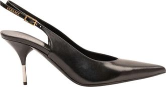 Versace Slingback Pomp - Dames - Pumps - Zwart - 36 EU - Schoenen