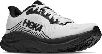 Hoka One One Clifton 11 Running Shoe in White/black at Nordstrom, Size 12