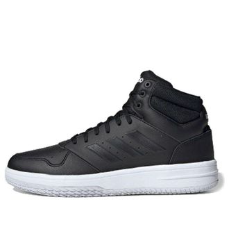 adidas Vintage basketball shoes Black White EG4234