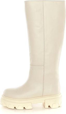 Alohas Winterlaarzen - Dames - Hoge Laarzen - Beige - 39 EU - Schoenen