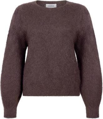 Aaiko Dames, Truien, Bruin, Maat: S Wol