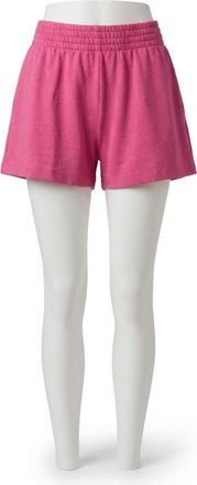 Z Supply Weekender French Terry Short In Island Pink