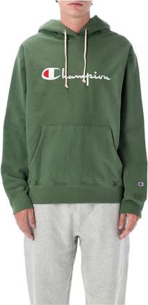Champion Hoodies & sweatvesten, Heren, Groen, XL, Hoodie Logo