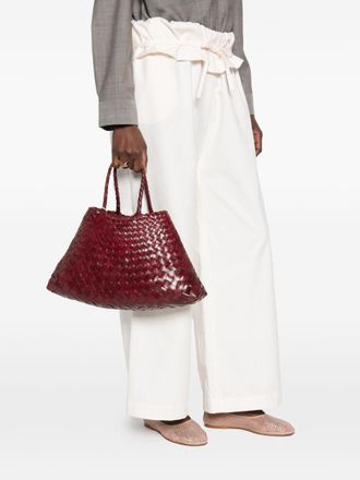 Dragon Diffusion Santa Croce Shoulder Bag - Burgundy