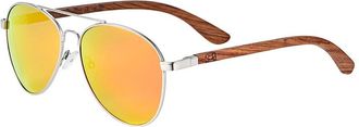Earth Wood Unisex Sayulita 61Mm Polarized Sunglasses