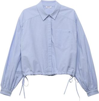 Alchemist Fay Blouse - Dames - Blouses - Blauw - XL - Katoen - Overhemden