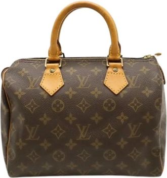Louis Vuitton Pre-owned Speedy 25 Handtas - Dames - Vintage Handtas - Bruin - ONE Size - Vintage