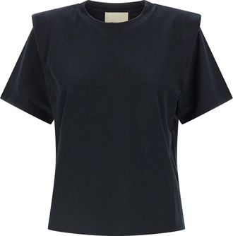 Isabel Marant Zelitos T Shirt Nero-Donna