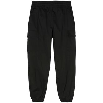 New Balance Sweatpants, male, Black, Size: L Black Cargo Pants Tapered Leg