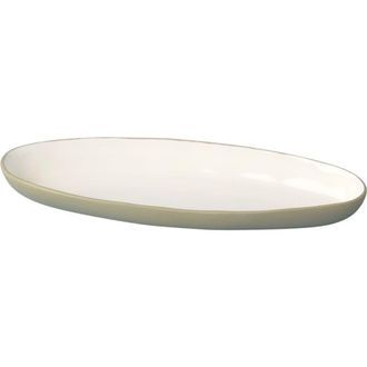 Be Home Easton Oval Dish in Dove at Nordstrom