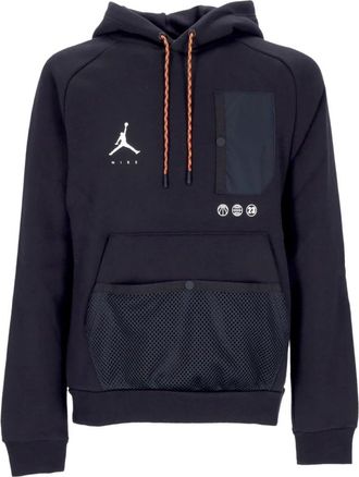 Nike Jordan Statement Fleece Hoodie Zwart - Heren - Sportshirts - Zwart - XL - Katoen - Fitness
