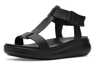 Naturalizer Cersei Womens Sandals Black Tumbled : 8.5 WW (E), Synthetic