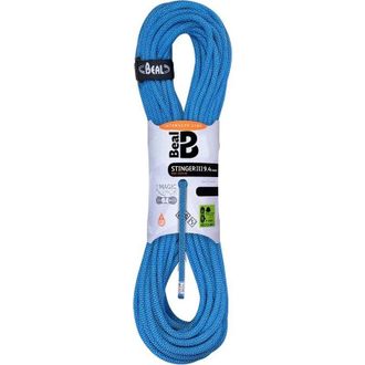 Beal Cuerda De Escalada Beal Stinger Iii De 9,4 Mm Y 60 M Con Funda Impermeable Unicore - Azul