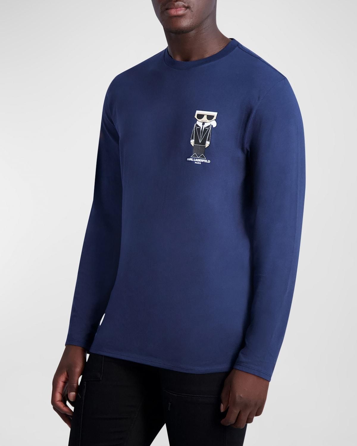 KARL LAGERFELD ロコテフハンツ 220W1002 652DEEPTEAL Men's Clothing | KARL LAGERFELD