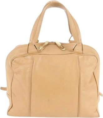 Loewe Pre-owned Handbags, female, Beige, Size: ONE SIZE Pre-owned Handbag