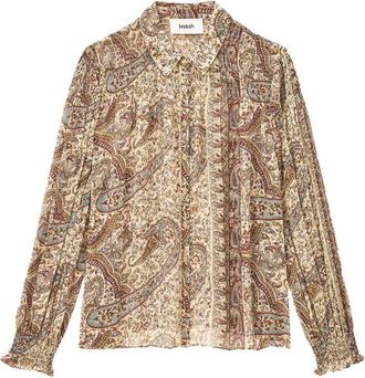 BA&SH Mujer, Blusas y Camisas, Marr&oacute;n, Talla: S