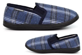 Generic Mens Thermal Slippers Size 6 Boys Slippers Size 12 Thermal Slipper Mens Slip On Slipper Slip On Sizes 6-12 Navy 11 UK