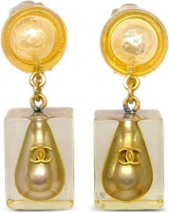 Chanel Orecchini a clip 1997 - Oro