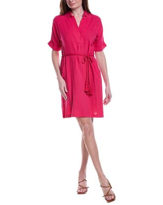 Nic+Zoe NIC+ZOE Rumba Linen-Blend Mini Dress