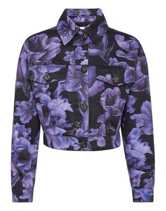 Philipp Plein Spijkerjack Paisley