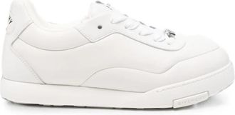 Givenchy Platte schoenen - Heren - Sneakers - Wit - 44 1/2 EU - Nylon - Schoenen