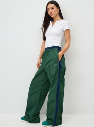 Nike Womens Wide-leg nylon pant