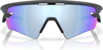 Oakley Gender Inclusive Sphaera 36mm Polarized Rectangle Shield Sunglasses in Matte Carbon/prizm at Nordstrom
